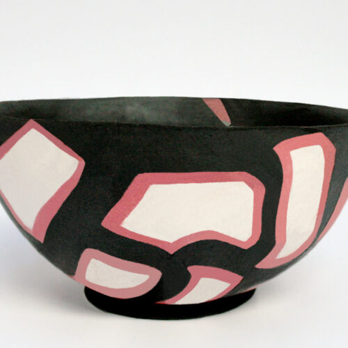 Porzellan & Nerikomi, Achat- und Umdrucktechnik im Handaufbau