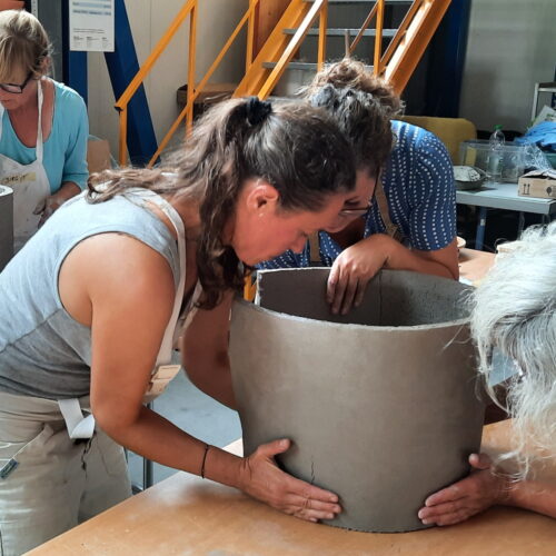 Raku- und Kapselbrand, Zusatzangebot Kapselbau