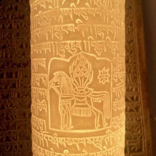 Licht-Gefäße aus Porzellan