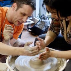 Drehen an der Töpferscheibe Einsteiger2
