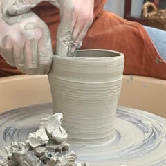 Öffnen und Hochziehen