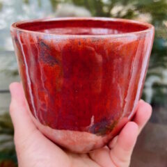 Eisenrote Naturglasur